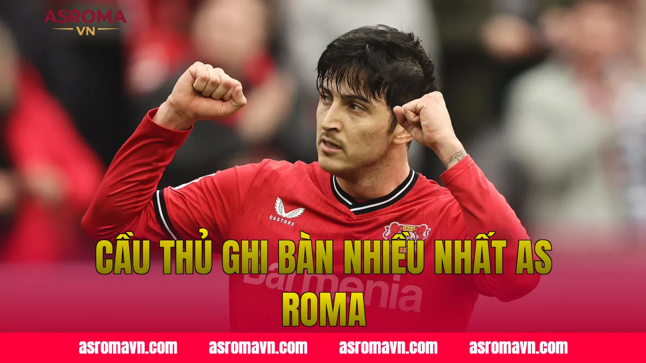 Cầu Thủ Ghi Bàn Nhiều Nhất AS Roma
