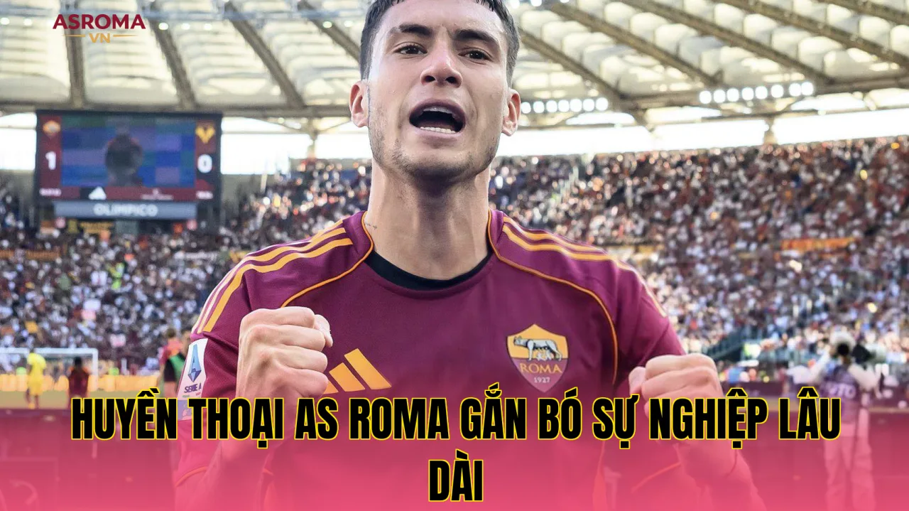 Huyền thoại AS Roma gắn bó sự nghiệp lâu dài