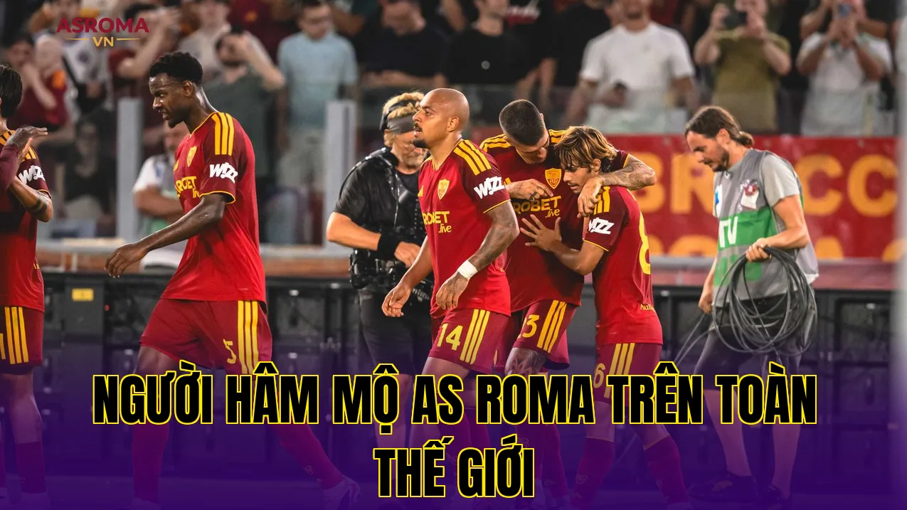 Người hâm mộ AS Roma trên toàn thế giới